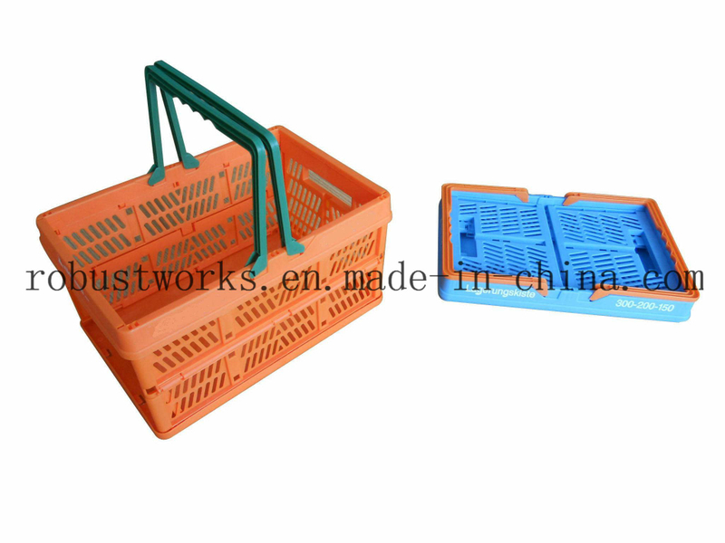Small Size Folding Plastic Basket (FB001)