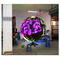 Exhibición creativa llevada visible interior de la bola de la pantalla 3d de la esfera de P4.8 360 grados