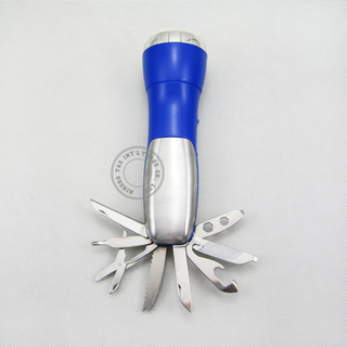 LED Flashlight with Function Tool