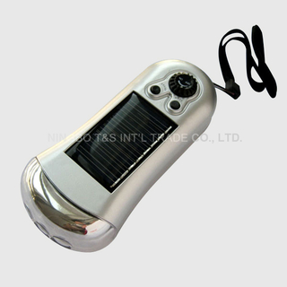 Solar Flashlight & Radio