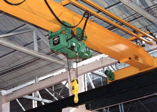 Manual Single Girder Suspension Crane