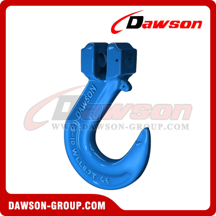 G100 Drop Forged Clevis Sling Hook with Cast Latch - China Manufacturer Supplier, Factory G100 ドロップ鍛造クレビス スリング フック、キャスト ラッチ付き - 中国メーカー サプライヤー、工場