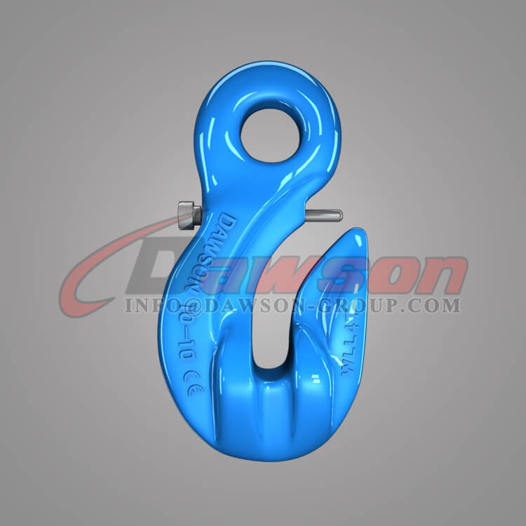 Grade 100 Special Eye Grab Hook with Safety Pin, G100 Alloy Steel Eye Grab Hook - China Factory, Exporter 安全ピン付きグレード 100 特殊アイグラブ フック、G100 合金鋼アイグラブ フック - 中国工場、輸出業者