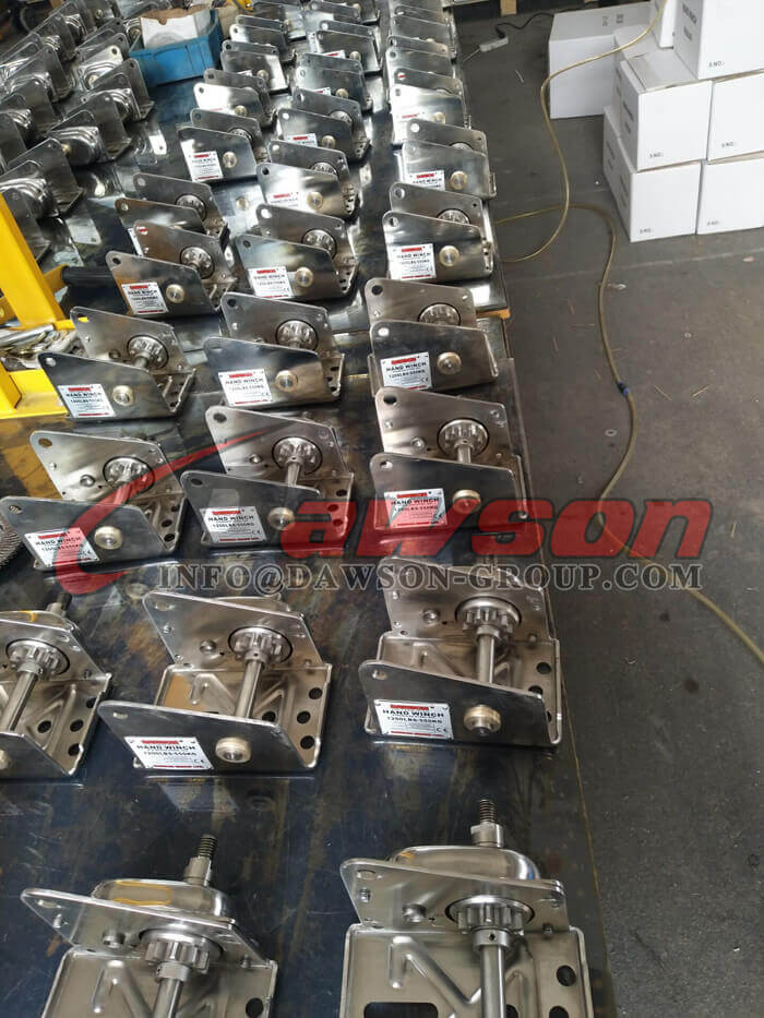 牽引用ステンレス鋼ハンドウインチ - Dawson Group Ltd. - 中国メーカー、サプライヤー、工場