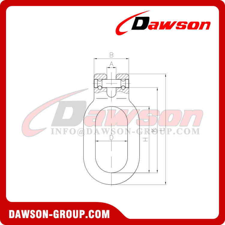 DS388 G80 G80 チェーン用鍛造超合金鋼オメガ リンク - Dawson Group Ltd. - 中国メーカー、サプライヤー
