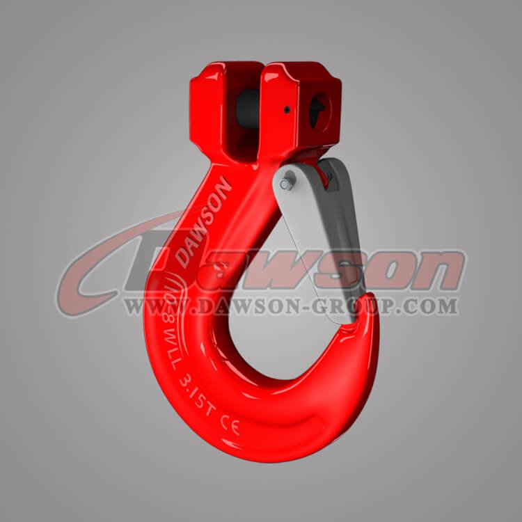 Gancho de eslinga tipo horquilla de grado 80 con pestillo fundido - Fabricante, proveedor de China