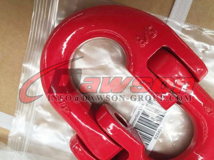 Eslab&oacute;n de conexi&oacute;n de acero forjado tipo EE. UU. de grado 80 para eslingas de cadena de elevaci&oacute;n, conector de cadena Hammerlock - Dawson Group Ltd. - F&aacute;brica de China