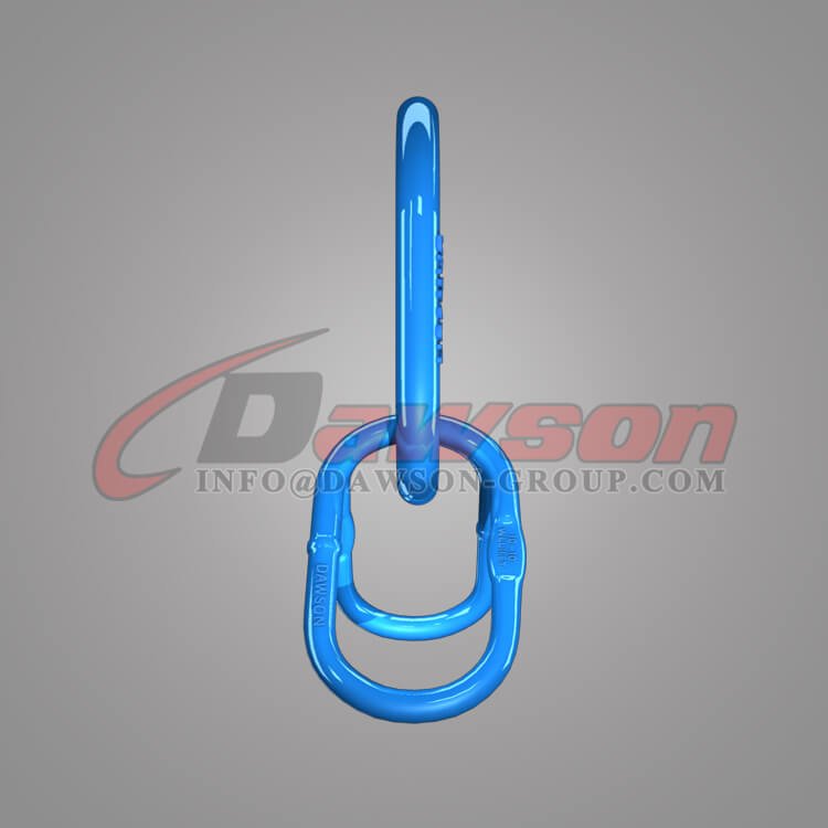 Grade 100 Alloy Steel Master Link Assembly for Crane Lifting Chain Slings - Dawson Group Ltd. - China Factory クレーン吊り上げチェーンスリング用グレード 100 合金鋼マスターリンクアセンブリ - Dawson Group Ltd. - 中国工場