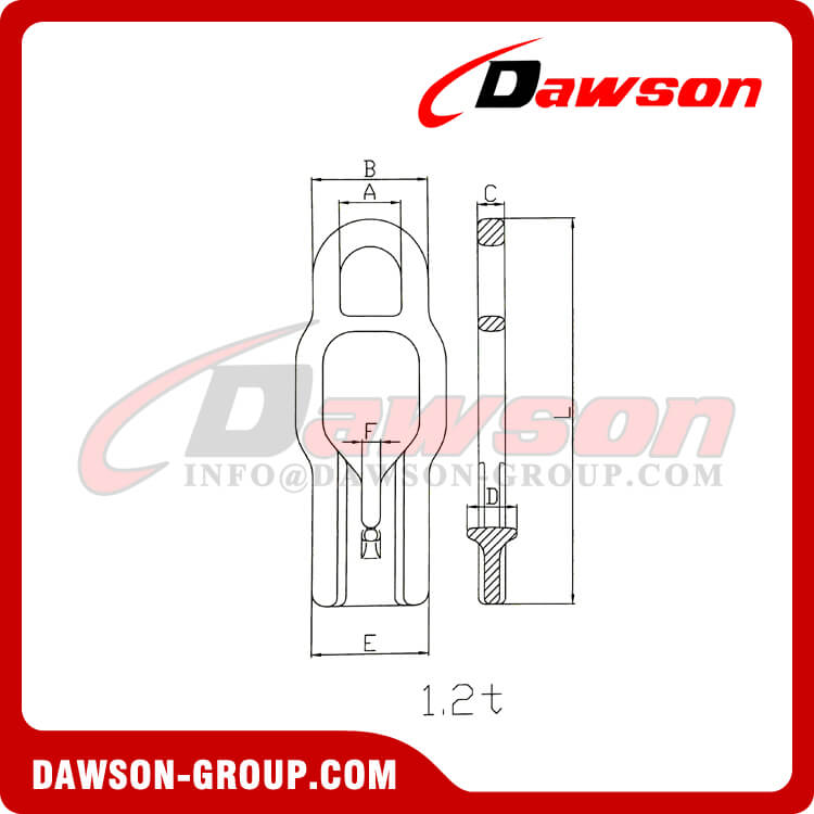 DS053 Enlace forjado de aleaci&oacute;n 1.2T - Dawson Group Ltd. - Fabricante, proveedor y f&aacute;brica de China