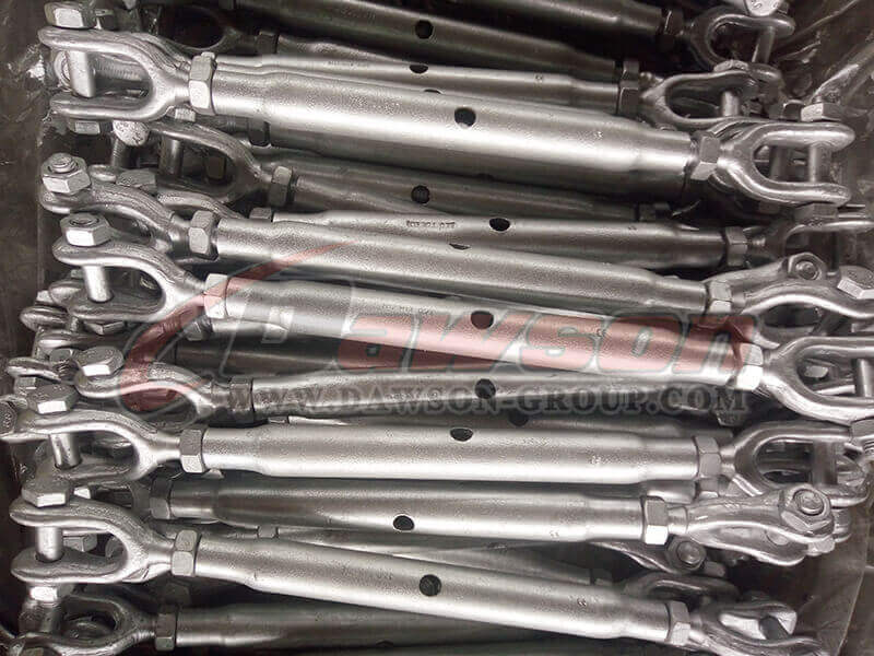 Galv sumergido en caliente.Mand&iacute;bula de tornillo de aparejo y tensor de mand&iacute;bula con tuerca prisionero - Dawson Group Ltd. - Fabricante, proveedor, f&aacute;brica de China