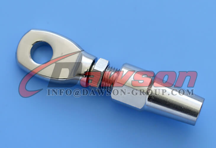 Terminal de ojo sin estampado, imperial, AISI316, terminal de ojo de cable - Dawson Group Ltd. - Fabricante de China