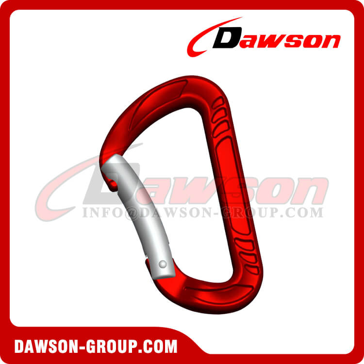 Gancho de seguridad con mosquetón de aluminio DS7804A, Ganchos de seguridad con mosquetón