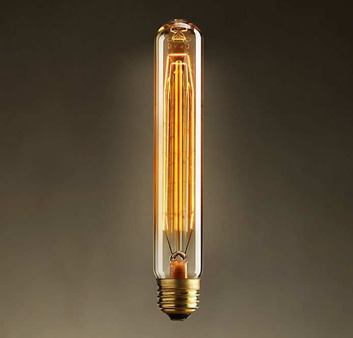 High Quality 40W/60W T30-300 Vintage Edison Bulb E27 Long Edison Filament Bulb T30