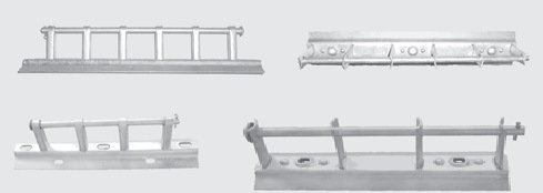 Bolted Tension String D Shackle Ball Eye Socket/Tongue and Bolted Tension (four U Bolts) Clamp