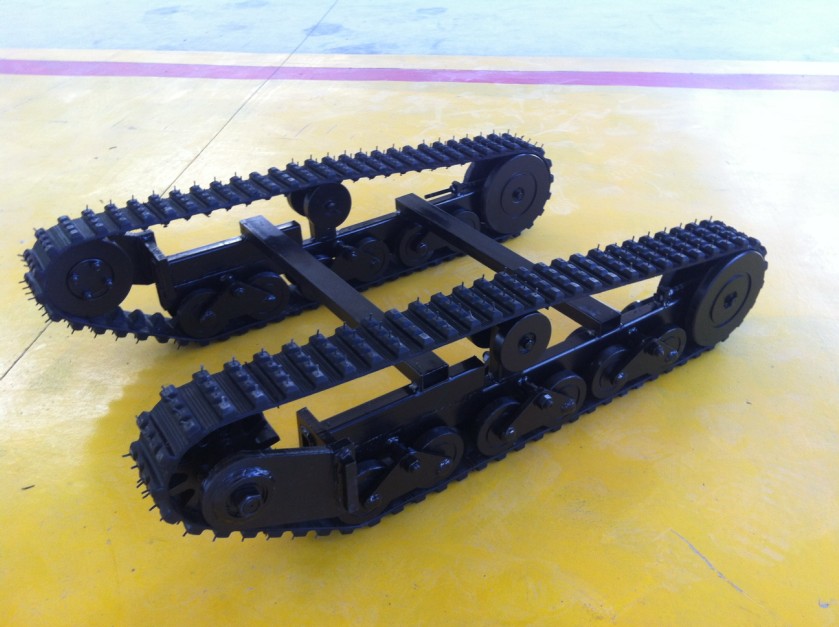 Small Rubber Track for climbing robot (100x40x50)