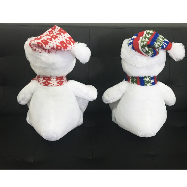 Cute Plush Christmas Toy Snowman
