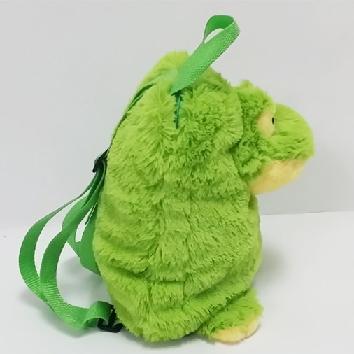 Plush Soft Cartoon Frog Toy Backpack for Kids