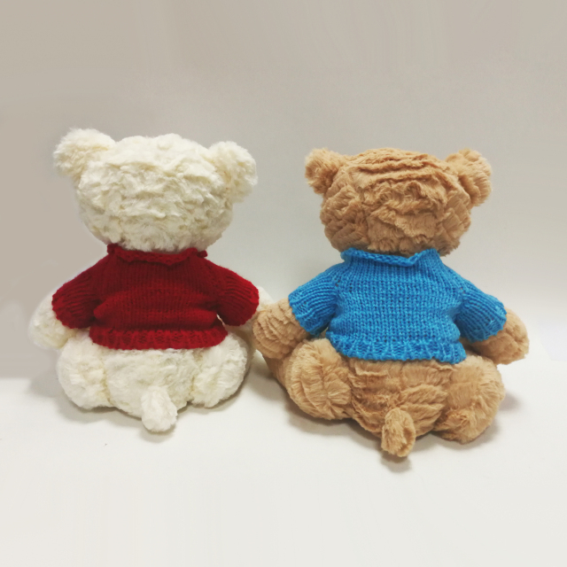 Teddy Bear Dressed Love Sweater Toys for Wholesale Gifts