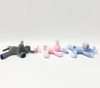 Infant Stuffed Animal Elephant Dog Rabbit Pacifier Holder Soft Toys