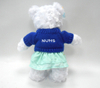 Modern Design White Stuffed Teddy Bear Lovely Plush Girl Teddy Bears with Skirt