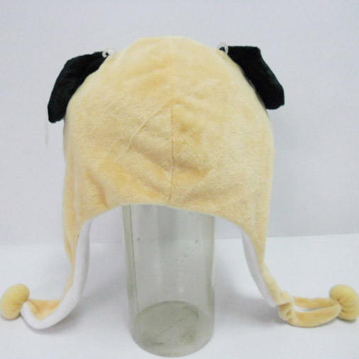 Soft Plush Toy Dog Winter Hat for Kids