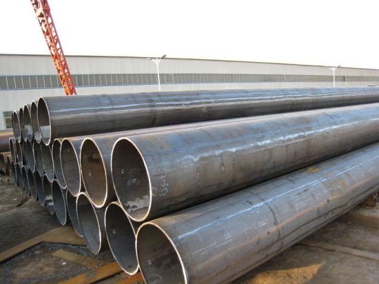 Lasw Steel Pipe Used for Marine Engineering and Construction Project