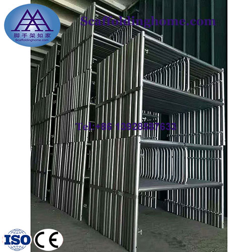 عالية الجودة Q235 الصلب عبر قفل سقالات لبناء عالية (مصنع في فوشان منذ عام 1999)