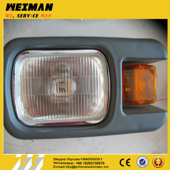 China Brand Sdlg LG936L Wheel Loader Spare Parts Front Left Headlamp Lfld-24V 4130000204