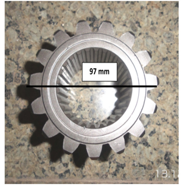 41A0003 Gear Assy Spare Parts Wheel Loader