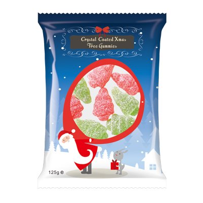 Crystal Coated Christmas Tree Gummy