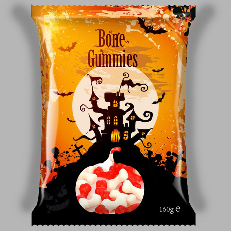 Halloween Bone Gummy Candy