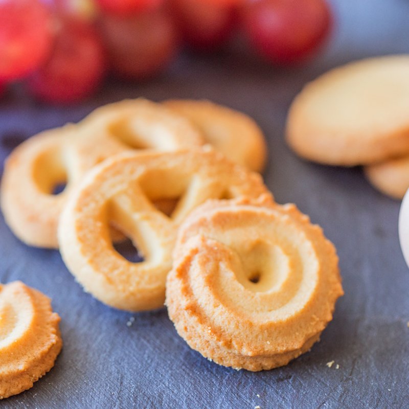 Everyday Round Tin Can Danish Butter Cookie320g