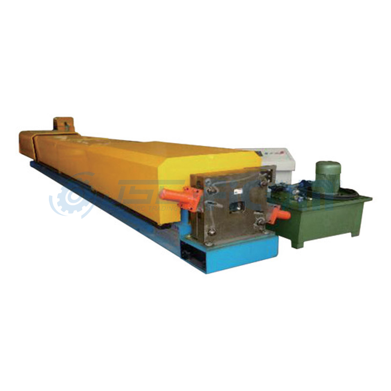 Downspout roll forming machine