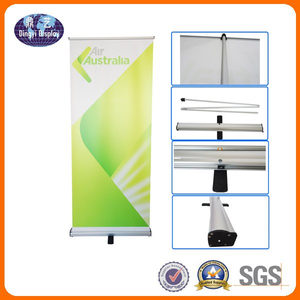High Quality Teardrop Base Banner Roll Up Display Standee