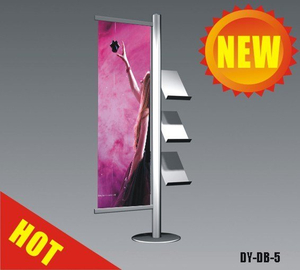Hight Quality Aluminum Display Banner Stand For Exhibition Advertising