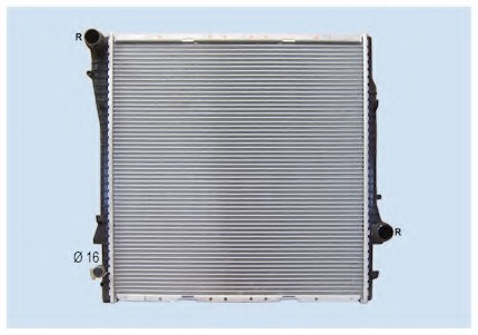 Radiator for BMW