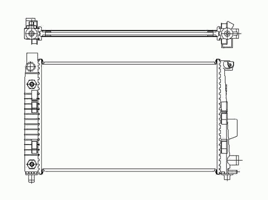 Radiator for BENZ