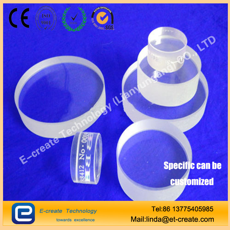 Quartz glass scrub high temperature pressure corrosion-resistant anti-skid quartz sheet opaque flange gasket custom