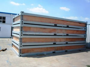 Chambre se pliante de exp&eacute;dition de construction pr&eacute;fabriqu&eacute;e de co&ucirc;t bas de Chambre de conteneur de 20/40FT