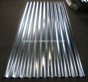 Le toit galvanis&eacute; ondul&eacute; de zinc couvre le prix par m&egrave;tre carr&eacute;