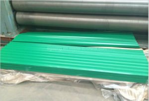 Acier de PPGI/feuille ondul&eacute;s toiture en m&eacute;tal/fer dans la couleur de Ral