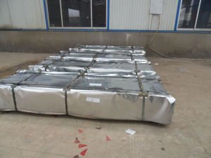 Plaque en acier galvanis&eacute;e rid&eacute;e/trap&eacute;zo&iuml;dale de bonne qualit&eacute; de mur