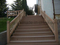 Decking en plastique en bois recyclable personnalis&eacute;/d'usine mod&egrave;le de bonne qualit&eacute; de compos&eacute;s