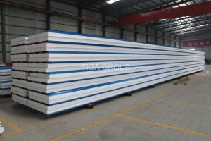 Panneau &quot;sandwich&quot; ignifuge du sandwich Board/EPS au polystyr&egrave;ne PPGI