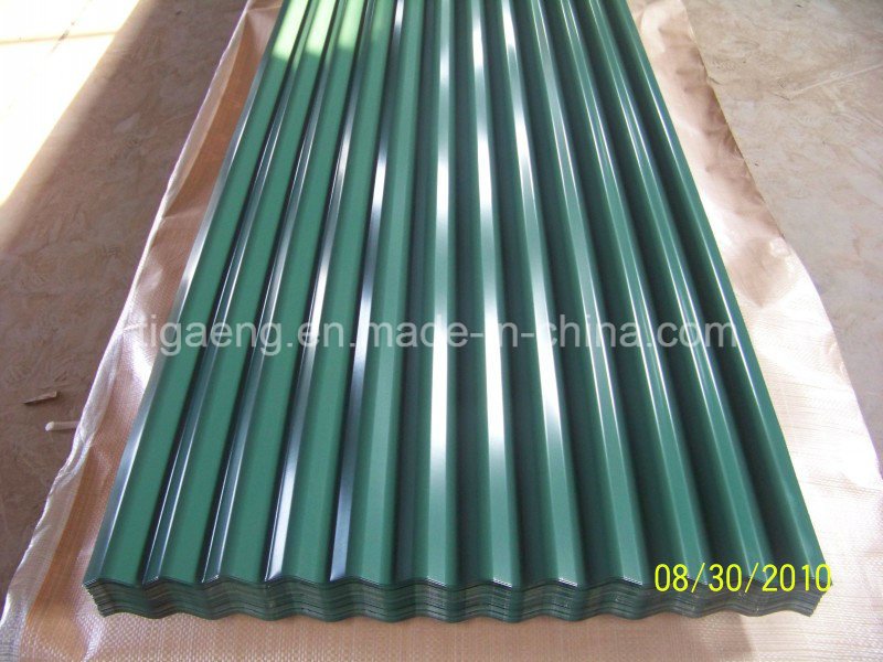 ASTM Standard Prepainted Zinc Coated Corrugated Aluminum Roofing