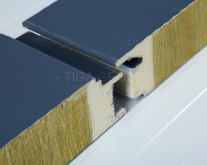 Sandwich Panels Type Corrugated Rock Wool Roof Board