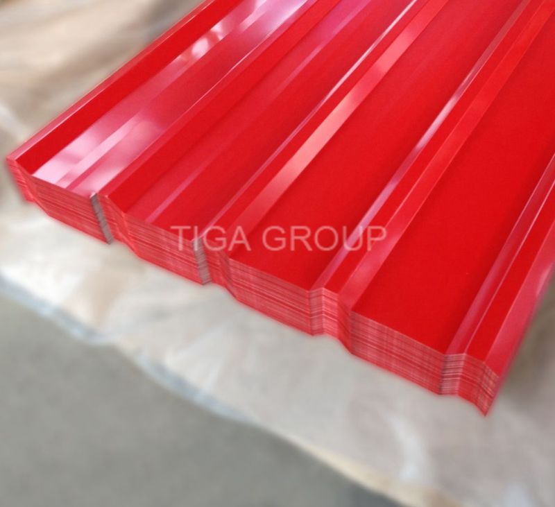 GB JIS ASTM Corrugated Metal/Iron/Steel Sheet for Roofing Material