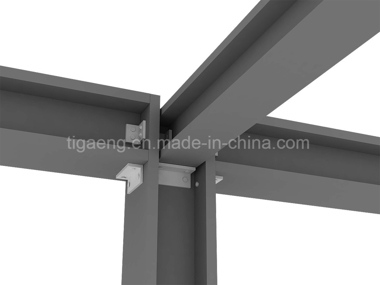 High Quality Heavy-Duty Workshop/Steel Warehouse Project for Cameroon