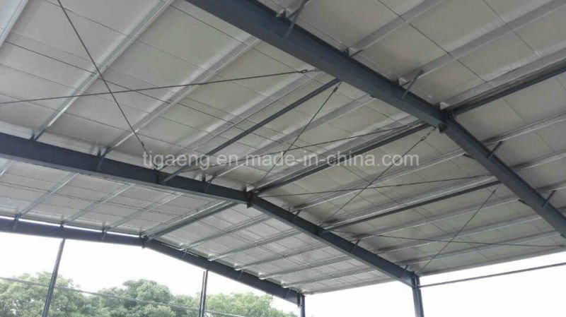Reasonable Price Curved Roof Well Designed Steel Structure Godown
