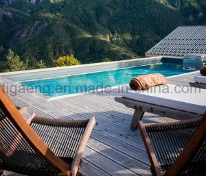 Agua/Decking al aire libre f&aacute;cil sin humedad de la asamblea y del desmontaje WPC